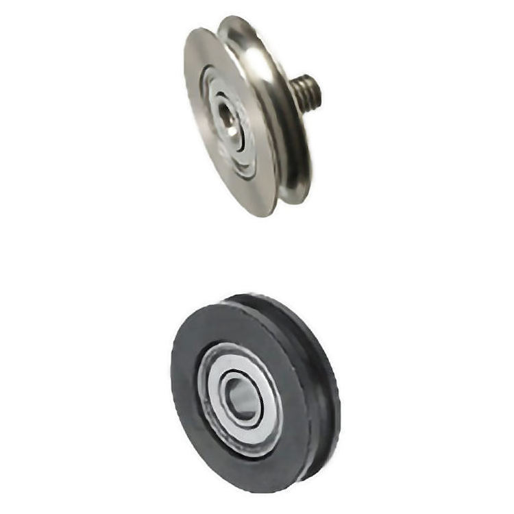 Luxury custom round pulley aluminum nylon POM stainless steel pulley small nylon pulley