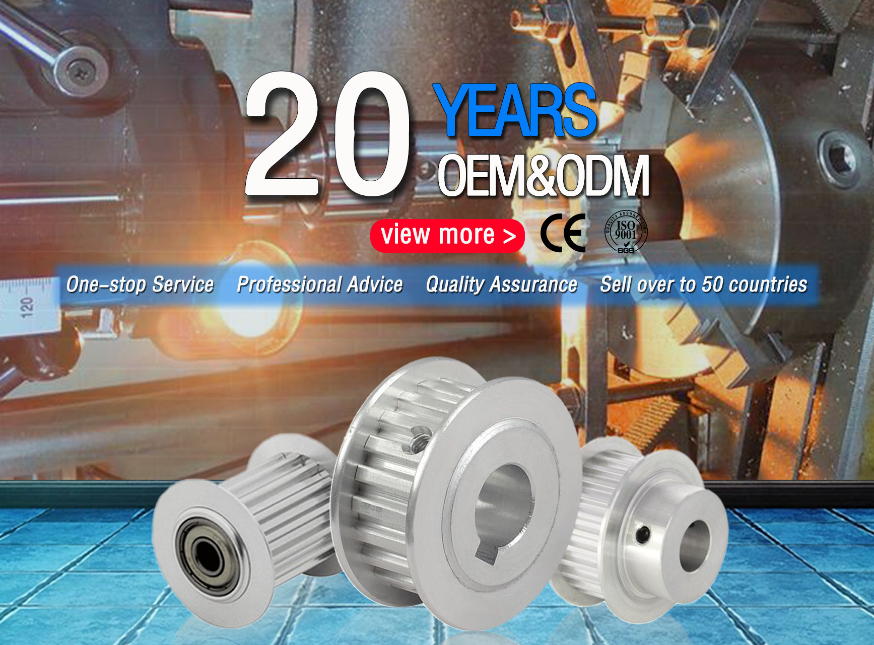 Specially customized small aluminum synchronous belt wheel cast iron timing pulley metal pulley aluminium pulley wheel