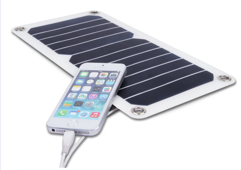 New Arrival Waterproof PET Sun Power Portable Mini Small Solar Panel Mobile Phone USB Charger 6.5W 6V 6W Solar Panel YK904