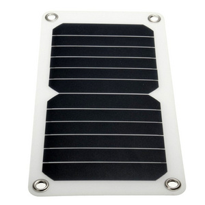 New Arrival Waterproof PET Sun Power Portable Mini Small Solar Panel Mobile Phone USB Charger 6.5W 6V 6W Solar Panel YK904