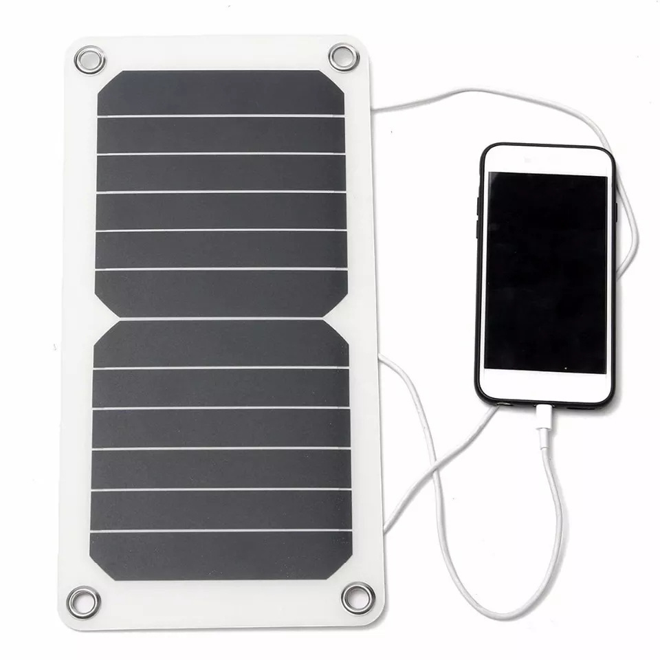 New Arrival Waterproof PET Sun Power Portable Mini Small Solar Panel Mobile Phone USB Charger 6.5W 6V 6W Solar Panel YK904