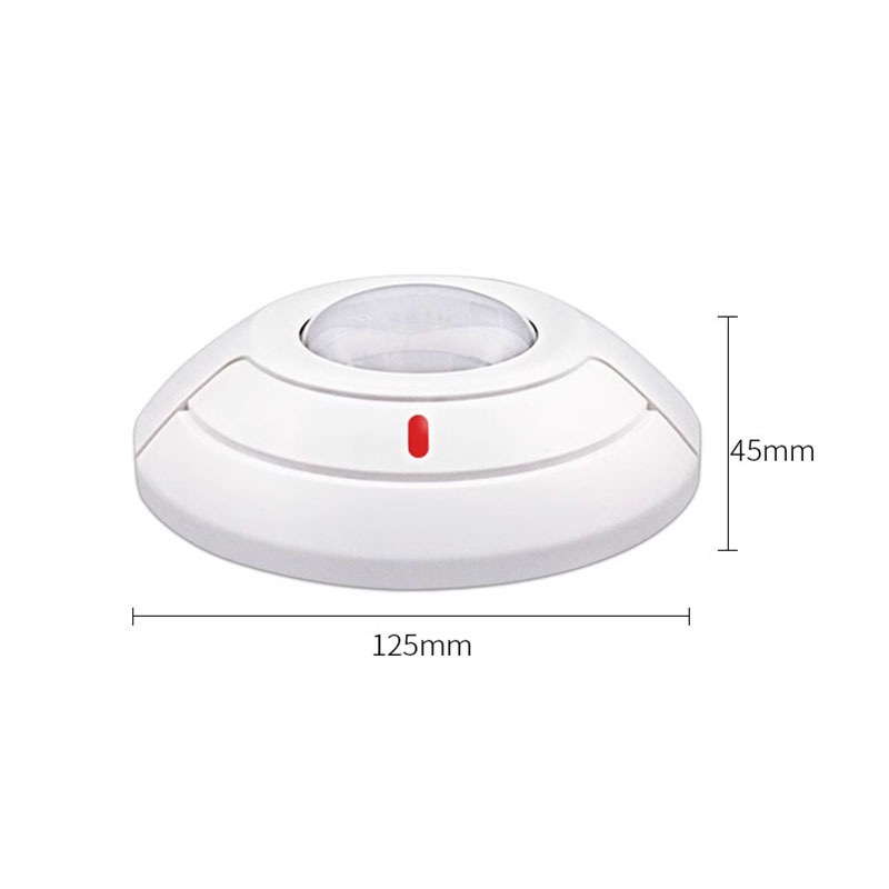 YJY-189 Sensitive adjustable anti-disassembly 360 detection pir sensor wired ceiling curtain detector