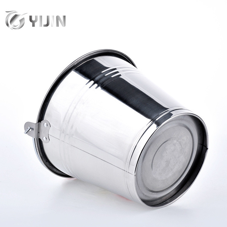 Water Pail Water Ice Beer Bucket Factory Cheap Price Multi Functional Metal Stainless Steel for Bar Kitchen Party BUCKETS 100pcs