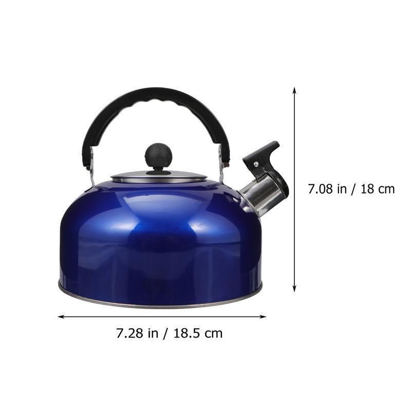 Factory cheap price economic kettle with color painting stainless steel whistling tea kettle