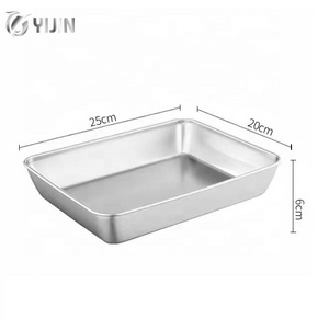 Bakery oven use cookie bbq food baking pan serving tray stainless steel baking tray