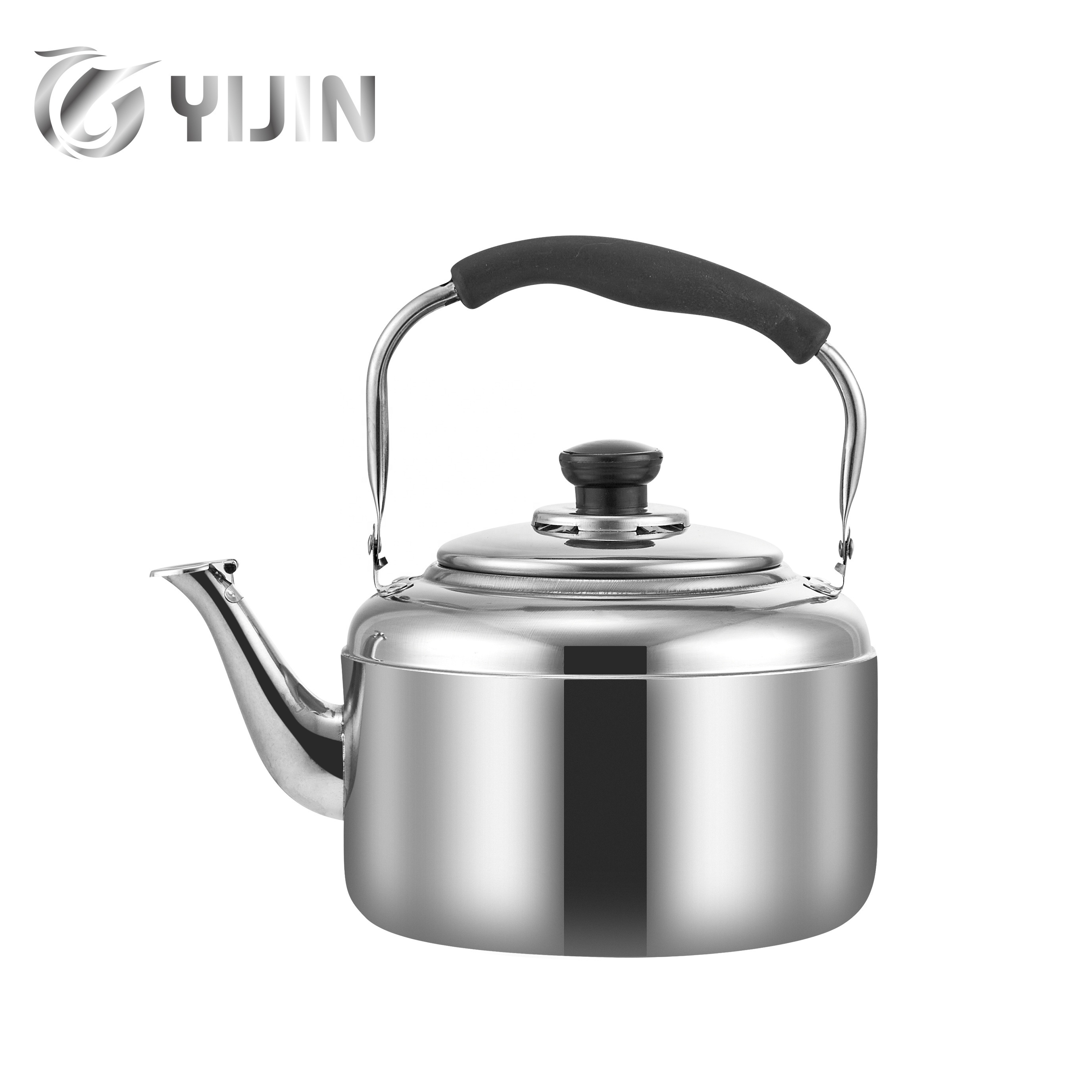 Hot sell restaurant home 1L 2L 3L 4L 5L water tea coffee kettle stainless steel whistling kettle