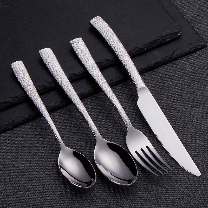 Modern design eating tableware serving utensils 18/0 stainless steel flatware cutlery for home kitchen hotel restaurant