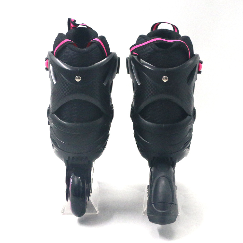 Wholesale Yijiu PR-22GS2-Pink Hot Selling Adjustable Inline Skate For Kids And Roller Skates Shoes For Adult