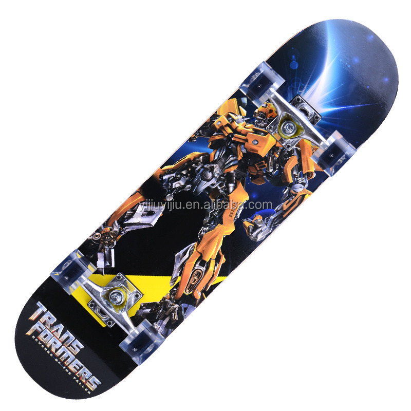 Yijiu Yageli China Manufacturer New Design Decorative Wall Mounted Custom Painted Clear Acrylic Glass Skateboard For Wall Art