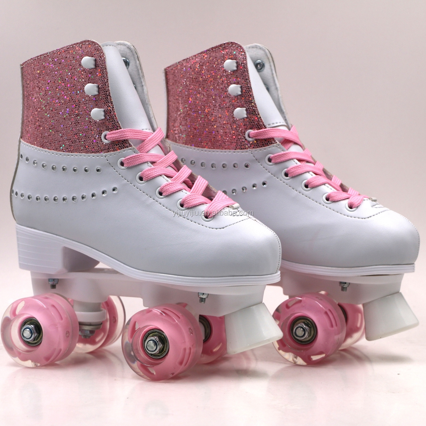 New Creation Wholesale Adjustable Kids Roller Inline Skates Pink Black Silver Red COUGAR Blue OEM  Wheel Color Chrome Feature