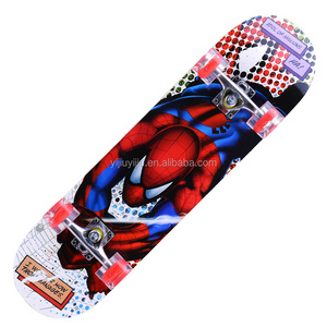 Yijiu Yageli China Manufacturer New Design Decorative Wall Mounted Custom Painted Clear Acrylic Glass Skateboard For Wall Art