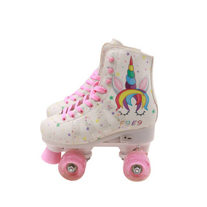 2021 factory hot sale high quality flash roller skates unisex for woman and man roue roller hockey