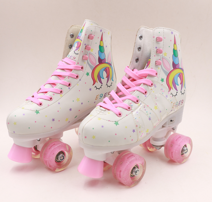 2021 factory hot sale high quality flash roller skates unisex for woman and man roue roller hockey