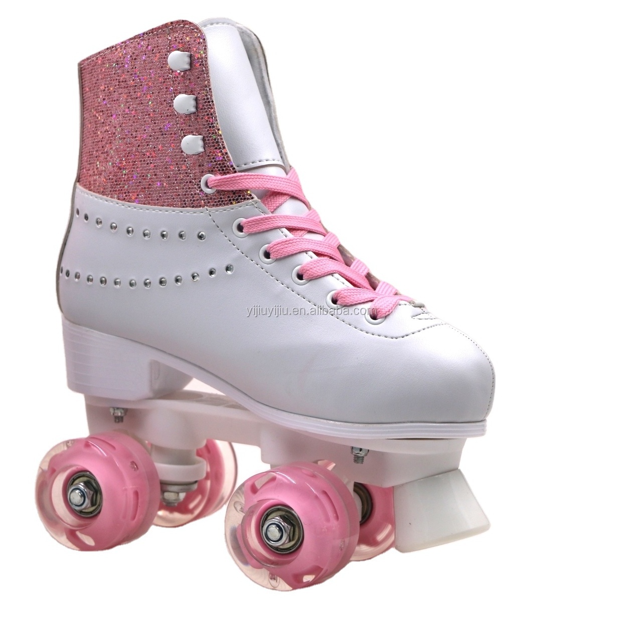 New Creation Wholesale Adjustable Kids Roller Inline Skates Pink Black Silver Red COUGAR Blue OEM  Wheel Color Chrome Feature