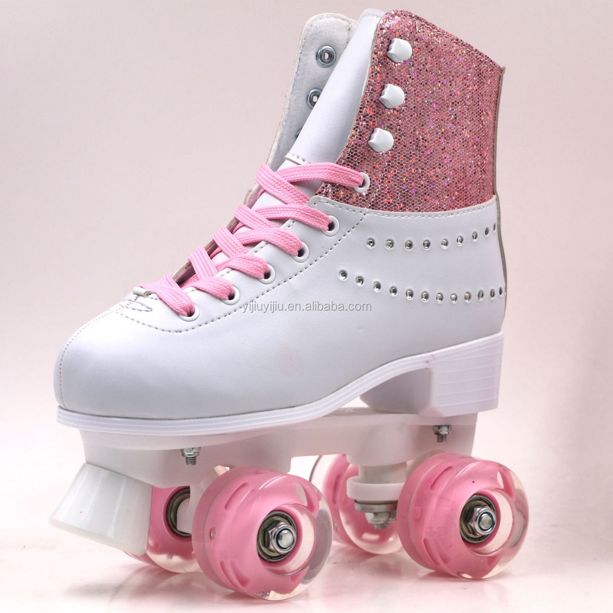 New Creation Wholesale Adjustable Kids Roller Inline Skates Pink Black Silver Red COUGAR Blue OEM  Wheel Color Chrome Feature