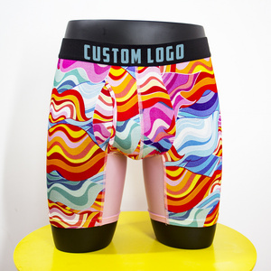 High Quality Custom Logo Printed Sporting And Casual Underwear For Men Boxers Briefs