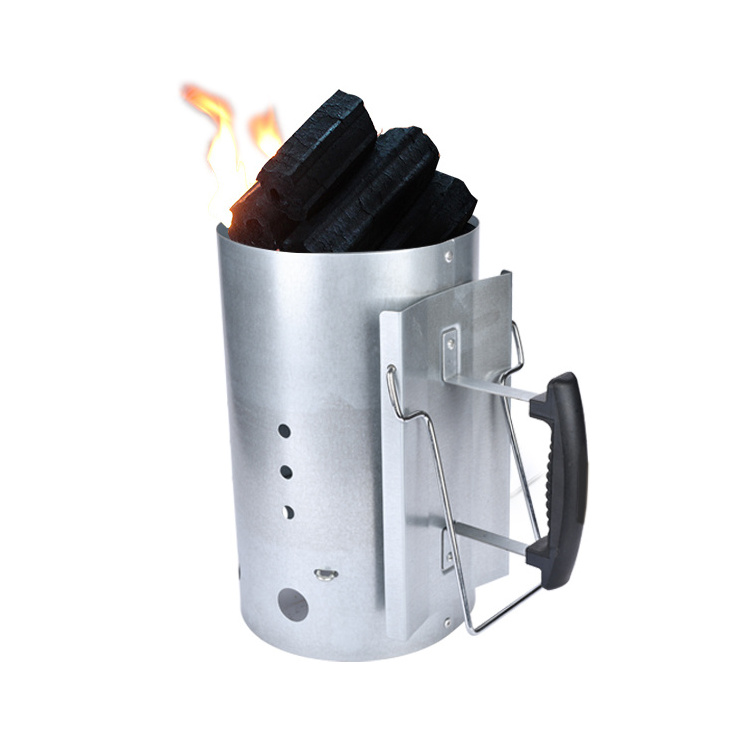 Cheap Grill Starter Barbecue Charcoal Fire Starter Quick Bbq Grill Lighter Ignites Briquettes Charcoal Starter Chimney