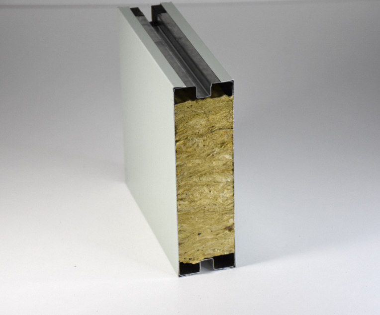 Low Cost Color Steel Sound Proofing Rock Wool Acoustic Wall Panel Mineral Wool Sandwich Panel