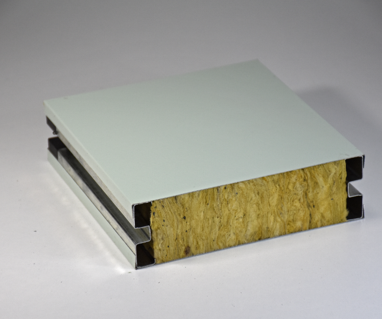 rock wool sandwich panel Handmade rock wool purification board   roof wall board with colorful and beautiful appearance