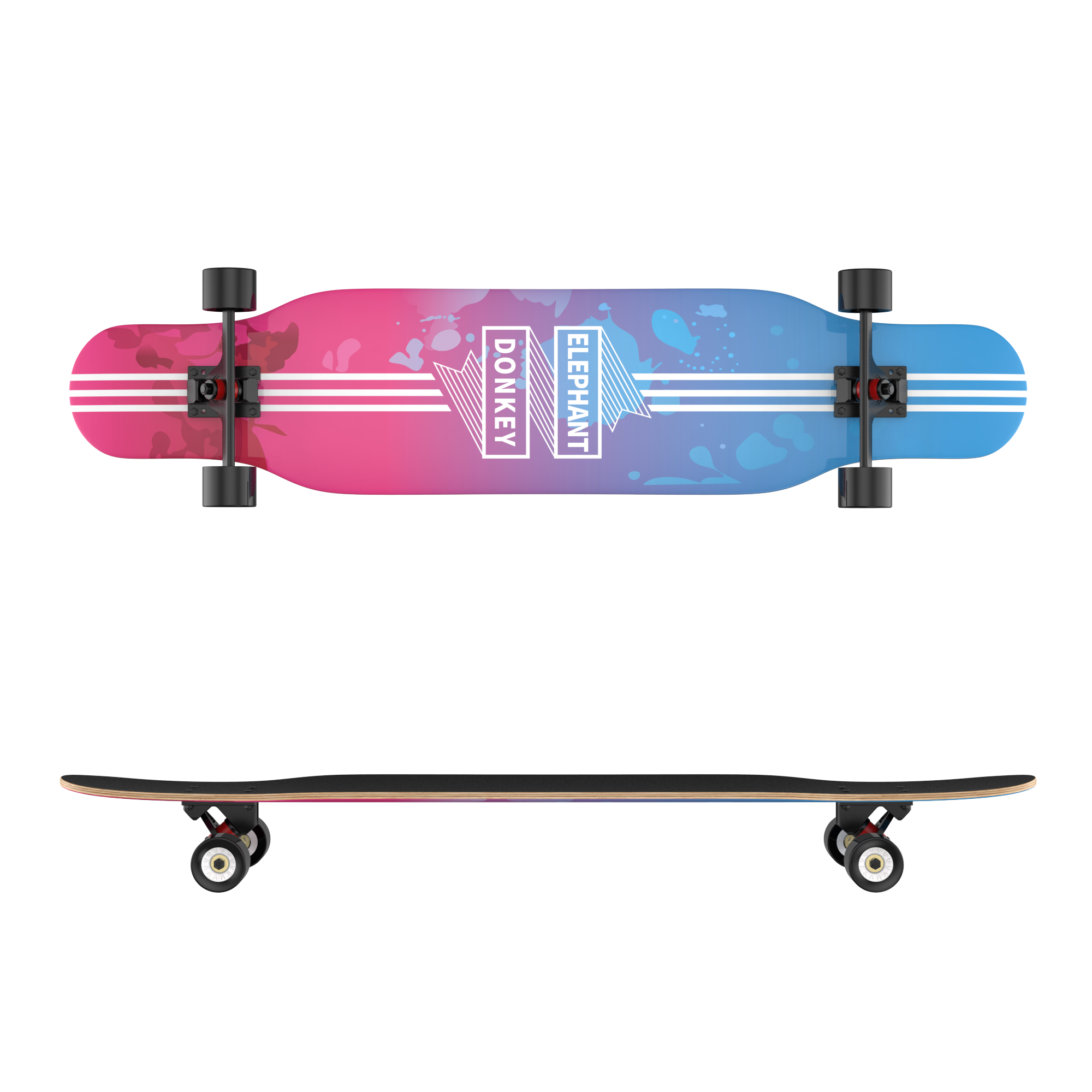 Top Quality Long Board Skateboard 42inches Long Cruiser Hard Rock Maple Dancing Skateboard