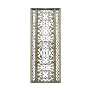 Interior Decor Gold Partition Panels Room Divider Screen Laser Cut Decorative Stainless Steel Metal Screens