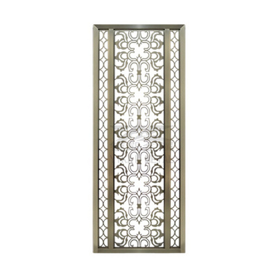 Interior Decor Gold Partition Panels Room Divider Screen Laser Cut Decorative Stainless Steel Metal Screens