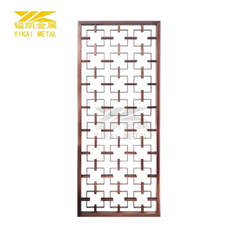 Home Divider Screens Decorative Laser Cutting Metal Screen Room Divider Living Room Metal Divider Partition Wall