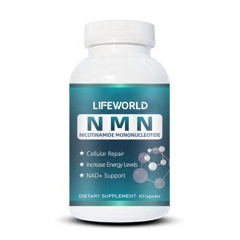 Lifeworld Supplements NMN Nicotinamide Mononucleotide Resveratrol Anti-Aging 500MG NMN Capsule 99% NMN Powder