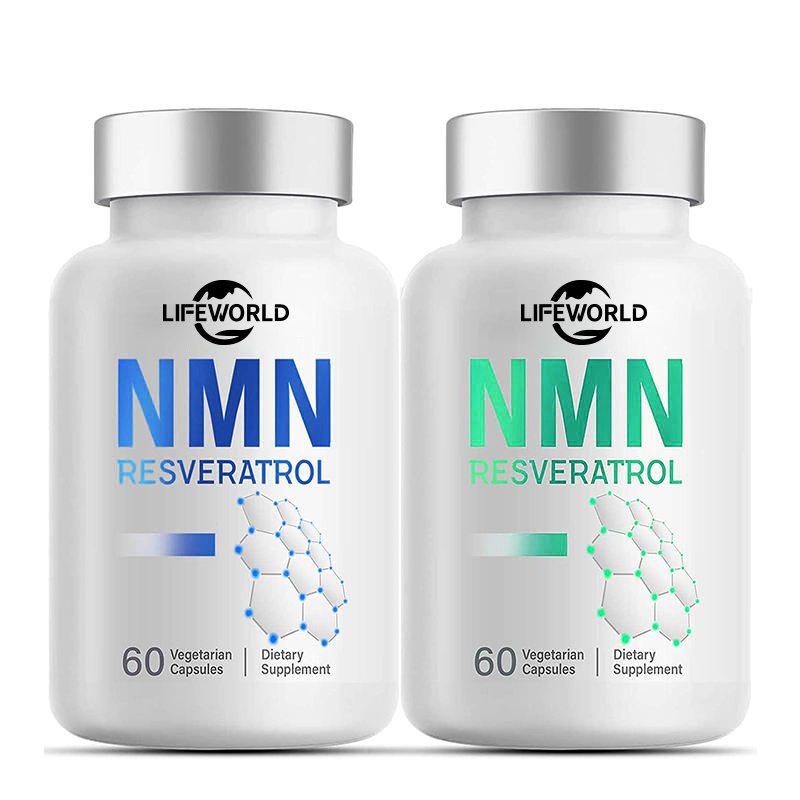 Lifeworld Factory Resveratrol Immune Booster Anti-aging Nmn Capsules Wholesale Nicotinamide Mononucleotide 500mg Beauty Product