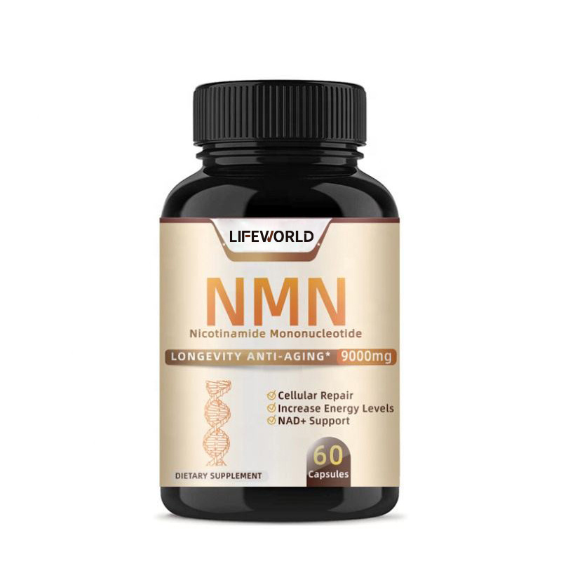 Lifeworld OEM 500Mg NMN Supplements Nicotinamide Mononucleotide Resveratrol NMN Capsule Anti-Aging NMN Powder