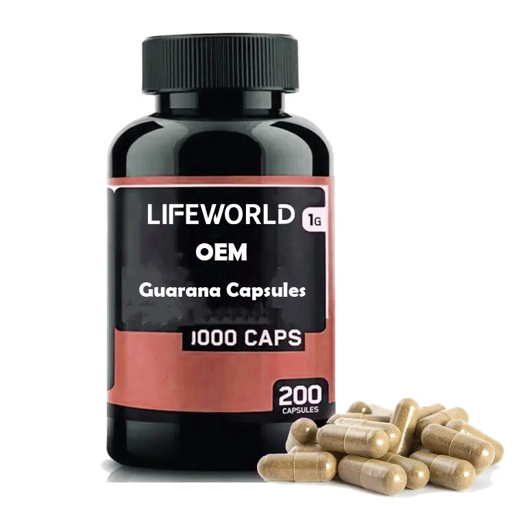 Lifeworld Fat Burning Weight Loss Capsule Detox Tablets Guarana Seed Powder Slimming Guarana Capsule For Female