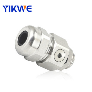 Air Permeable Type Cable Gland M12x1.5 Ventilation Cable Gland Breathable Waterproof IP 68 M12 Permeable Vent Plug with Locking