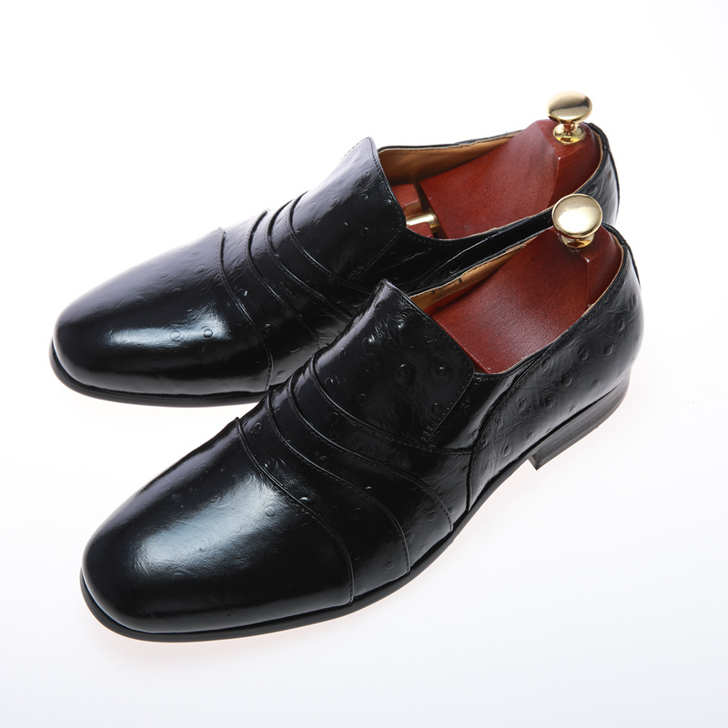 Casual genuine leather italiancustom fashion leather corporate oxford dress shoes for men