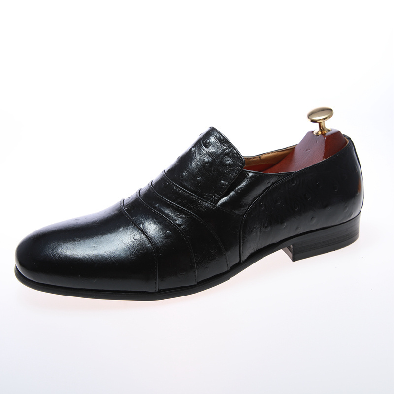 Casual genuine leather italiancustom fashion leather corporate oxford dress shoes for men