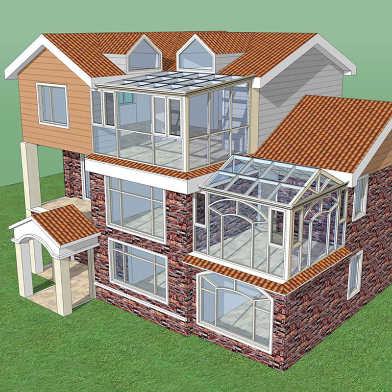 New design glass victorian glass house conservatory with glass sunroom sunroom panels for sale