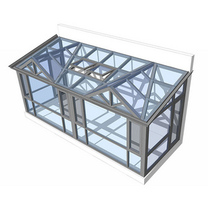 New design glass victorian glass house conservatory with glass sunroom sunroom panels for sale