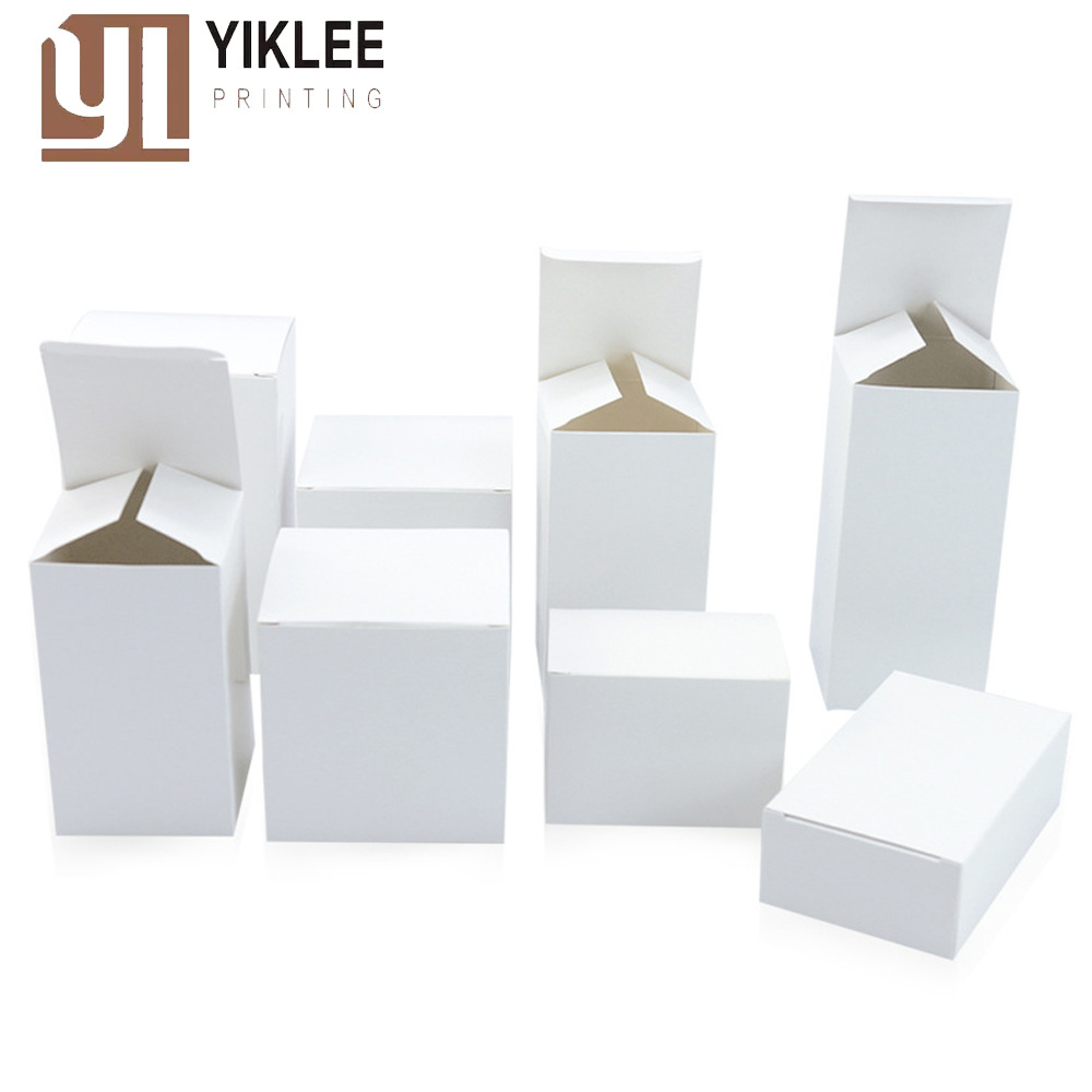 Candle Packing Box 350g Square Blank Carton Spot Cosmetic White Paper Gift Packaging Box