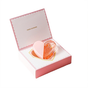 Customized Logo pink perfume gift box empty fragrance perfume boxes for women's perfume