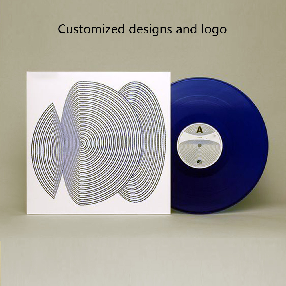 Customized Logo Vinyl Record Jackets Cardboard Vinyl Record Sleeves Blank Album Jackets for Vinyl Record Inner & Outer Sleeves