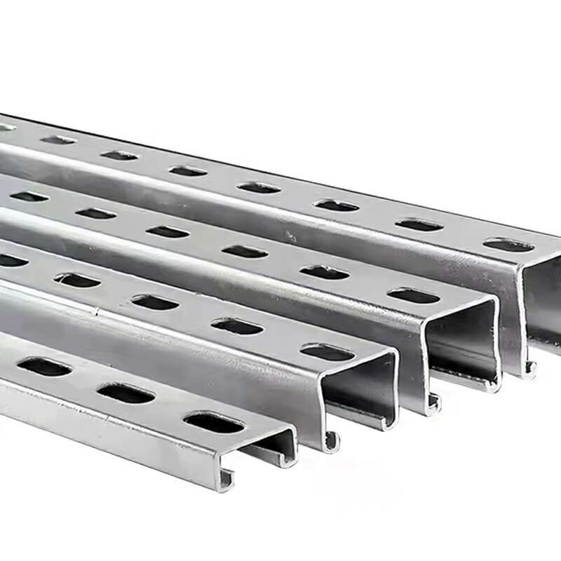 Good Quality Galvanized Steel Strut Channel Support Strut Channel Bracket For Cable Management Pipe Support