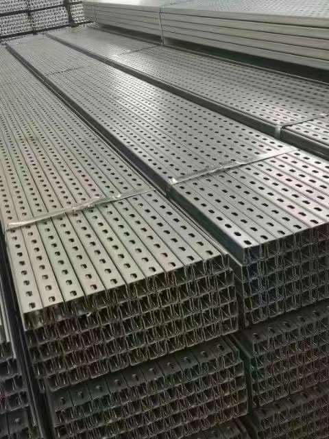 Good Quality Galvanized Steel Strut Channel Support Strut Channel Bracket For Cable Management Pipe Support