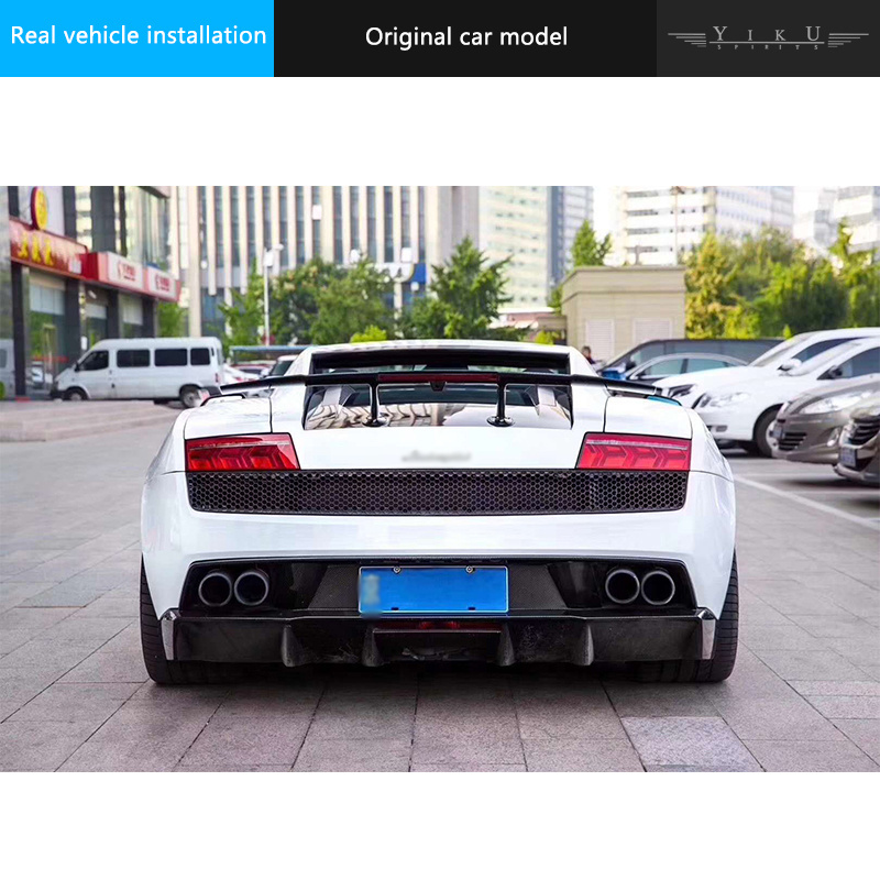 Semi carbon fiber body kit for Lamborghini calf Gallardo LP550 560 570 modified DMC front bumper side skirt rear lip tail