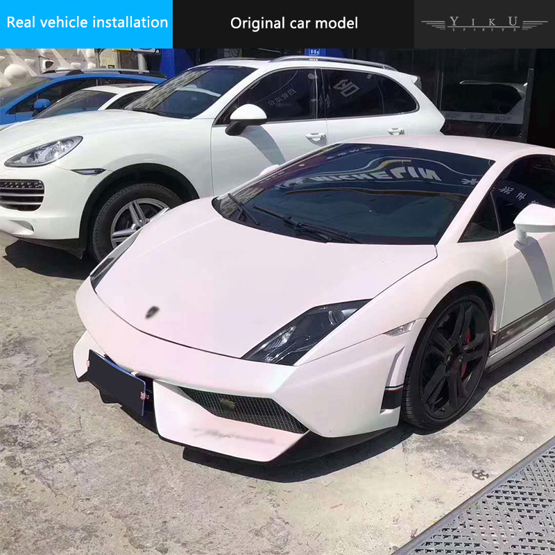 Semi carbon fiber body kit for Lamborghini calf Gallardo LP550 560 570 modified DMC front bumper side skirt rear lip tail