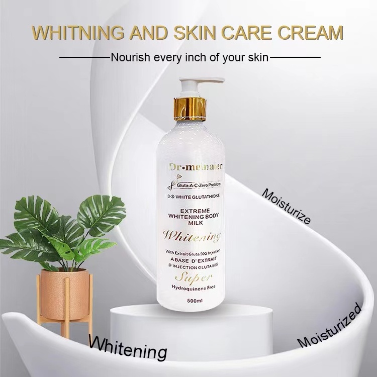 Have Stock Natural Body Lotion Quick Whitening Body Milk Skin Care Moisturizing Lightening Bleaching For Black Skin