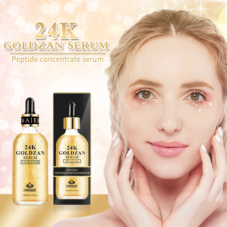 Hot sale Anti- wrinkle Moisturizer beauty face whitening 24k gold serum anti aging skin care