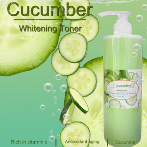 Private Label Cucumber Face Toner Moisturizing Whitening Facial Water Anti-aging Anti Acne Refresh Skin