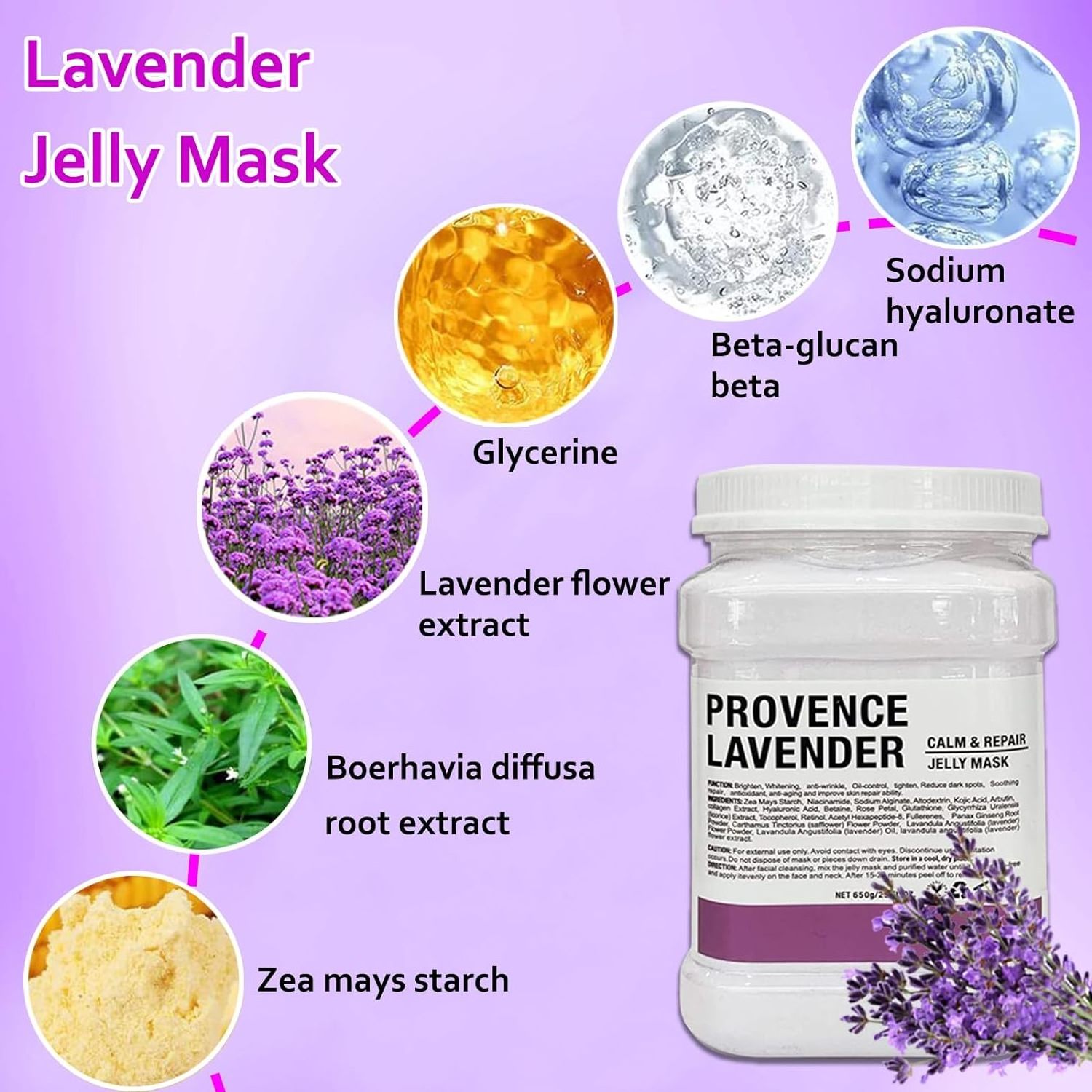 Best Hydro Facial Jelly Mask Powder Skin Moisturizer Brightening Anti wrinkle Natural Rose Petals Peel-Off Face Mask