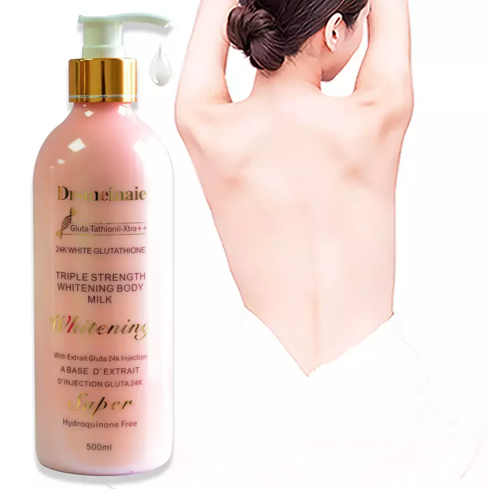 Have Stock Natural Body Lotion Quick Whitening Body Milk Skin Care Moisturizing Lightening Bleaching For Black Skin