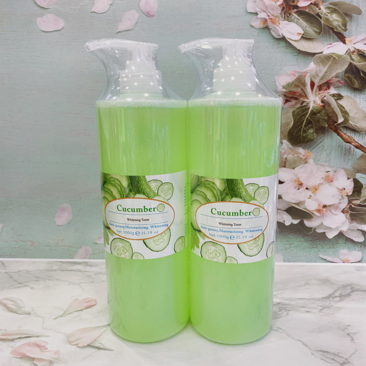 Private Label Cucumber Face Toner Moisturizing Whitening Facial Water Anti-aging Anti Acne Refresh Skin