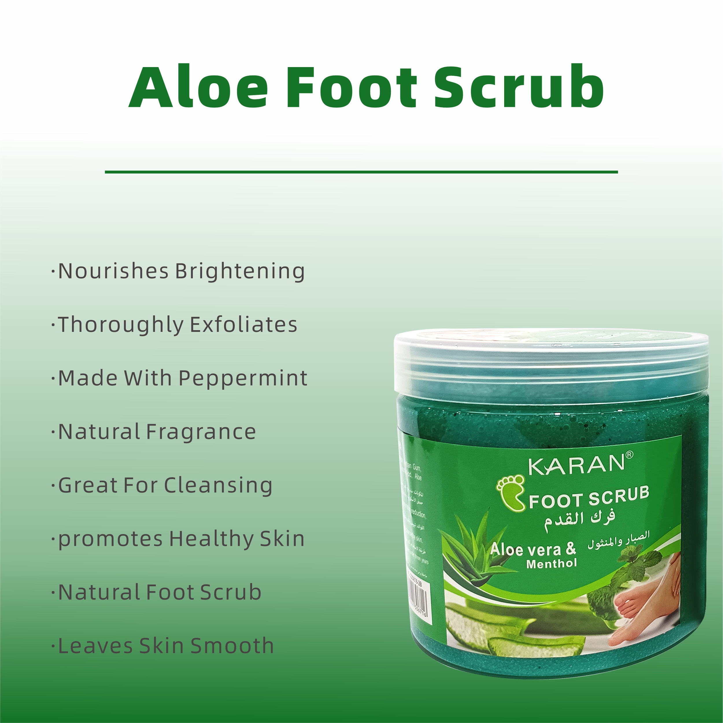 Customize Logo Natural Foot Scrub Exfoliator Callus Remover Deep Clean Moisturize Whitening Salt Sugar Body Scrub